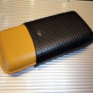 Cohiba Black Leather Case holds 3