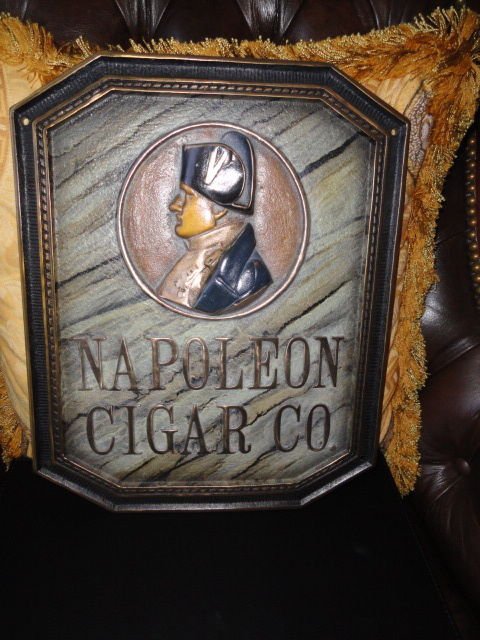 Napoleon Co. Bronze Wall Plaque