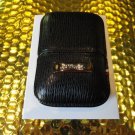 s.t.dupont black leather  case  model no. 180324 in the original box NIB