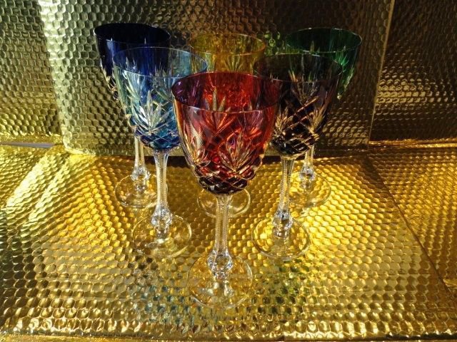 mid century wine glasses 10 mid century French red wine glasses main image 1
