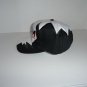 Marine Machine embroidered Black jagged edge baseball cap