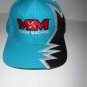 Marine Machine  Teal  jagged edge embroidered baseball cap