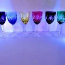 Faberge  Odessa  Crystal  Assorted Wine Glasses  set of 6