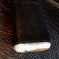 Andre Garcia Black  leather case