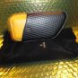 Black & Gold Leather  Case