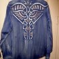 Men's Roar Signature Long Sleeve Button Up Shirt Size Large