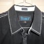 Men's Roar Signature Short  Sleeve Button Up Shirt Size Large