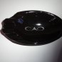 CAO Black  3 stogie Bowl Ashtray -