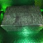 Custom Exotic Dark Green Wood Humidor 50 count capacity 11" L x 7.25" W x 4.5" H