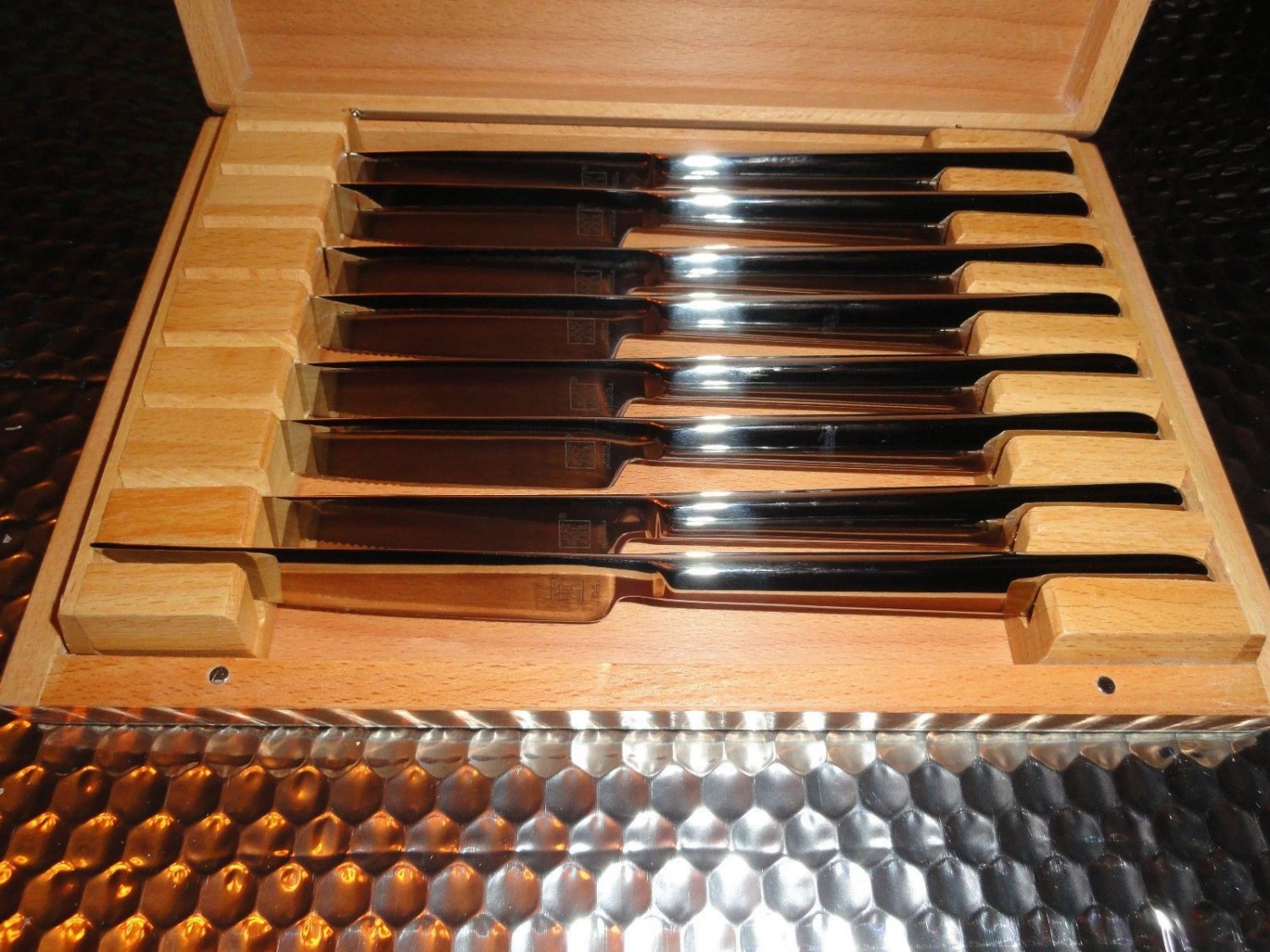 Zwilling® J.A. Henckels 8 Piece Stainless Steel Steak Knife Set