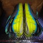 HOKA ONE ONE VANQUISH GREY/ CYAN RUNNING SHOES, MENS US SIZE 13