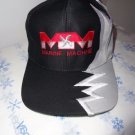 Marine Machine  Black & Grey jagged edge embroidered baseball cap