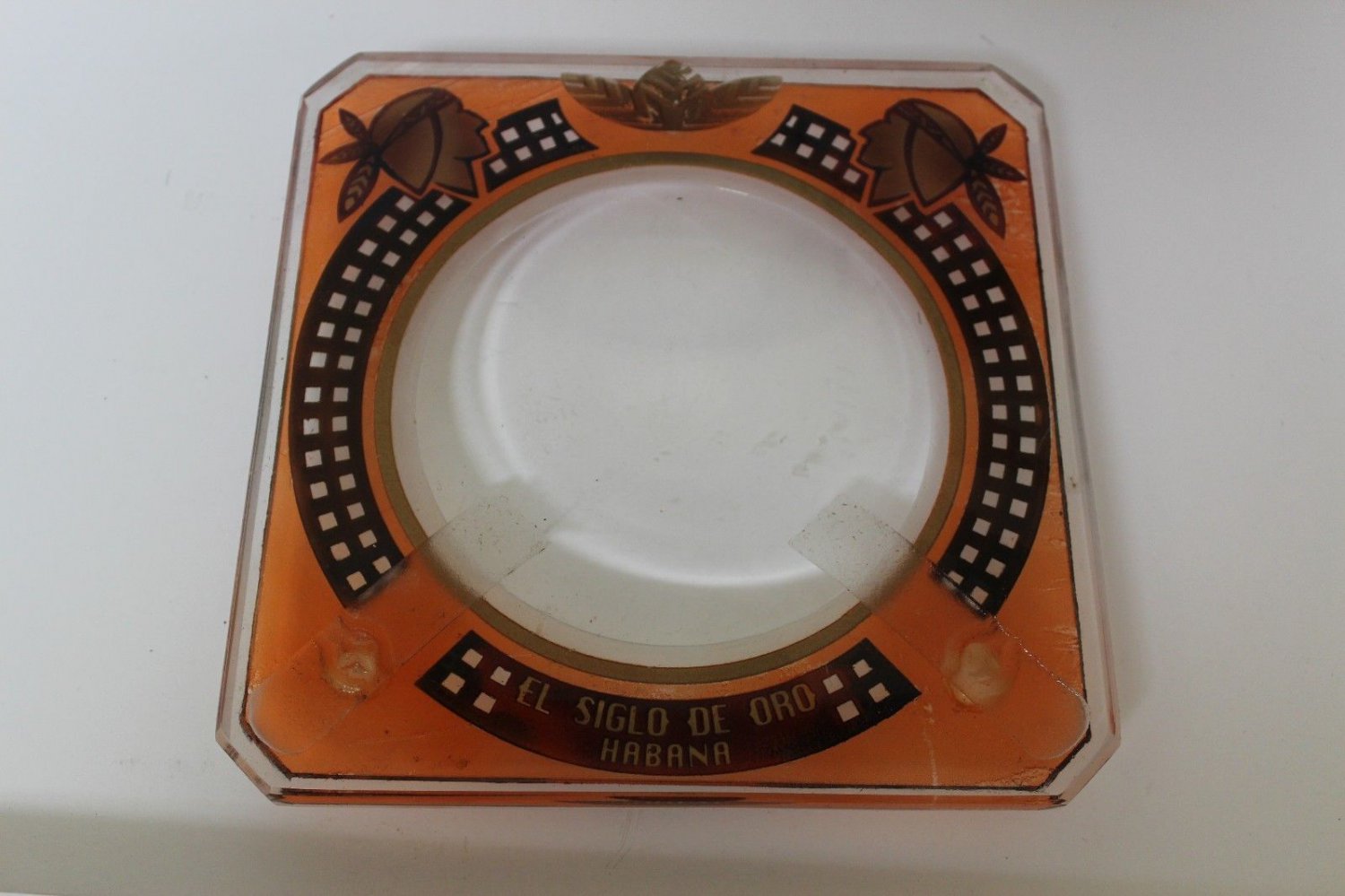 Siglo Glass  Ashtray
