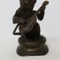 Monkey playing Guitar made of Brass