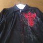 Men's Victorious LA brand Black Long Sleeved Button Down Shirt sized medium
