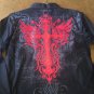 Men's Victorious LA brand Black Long Sleeved Button Down Shirt sized medium