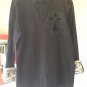 Rebel Spirit Men's Long Sleeve Button Front Shirt size M