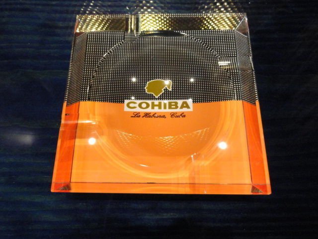 humidor , crystal ashtray &  cutter