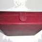 Pheasant  Burgundy  Leather Humidor