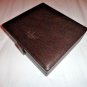 Pheasant  Brown  Leather Humidor made in Spain