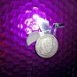 ELOI PERNET FRANCE 1867 SILVER COIN POCKET CIGAR CUTTER KNIFE