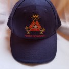 Montecristo  Logo Blue Canvas Baseball Cap