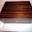 Elie Bleu Macassar Ebony Matte Finish 75 ct  Humidor