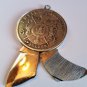 ELOI PERNET FRANCE 1868 SILVER COIN POCKET CUTTER KNIFE