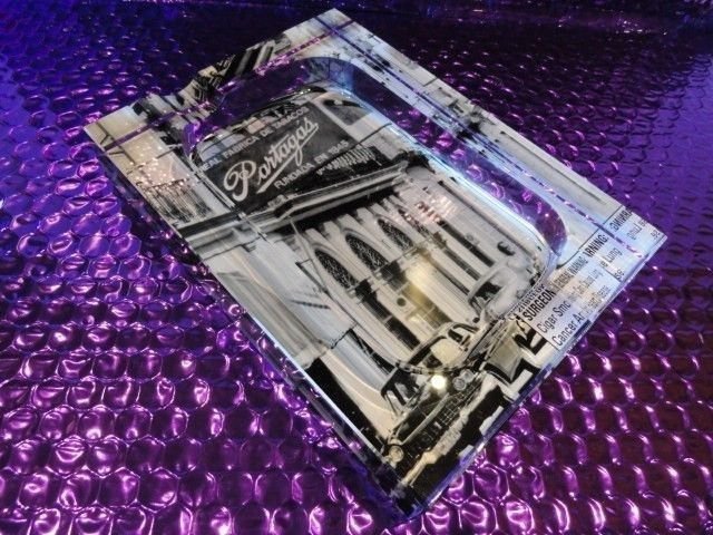 Partagas ltd edition glass large  ashtray