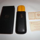 Black & Gold Leather Case