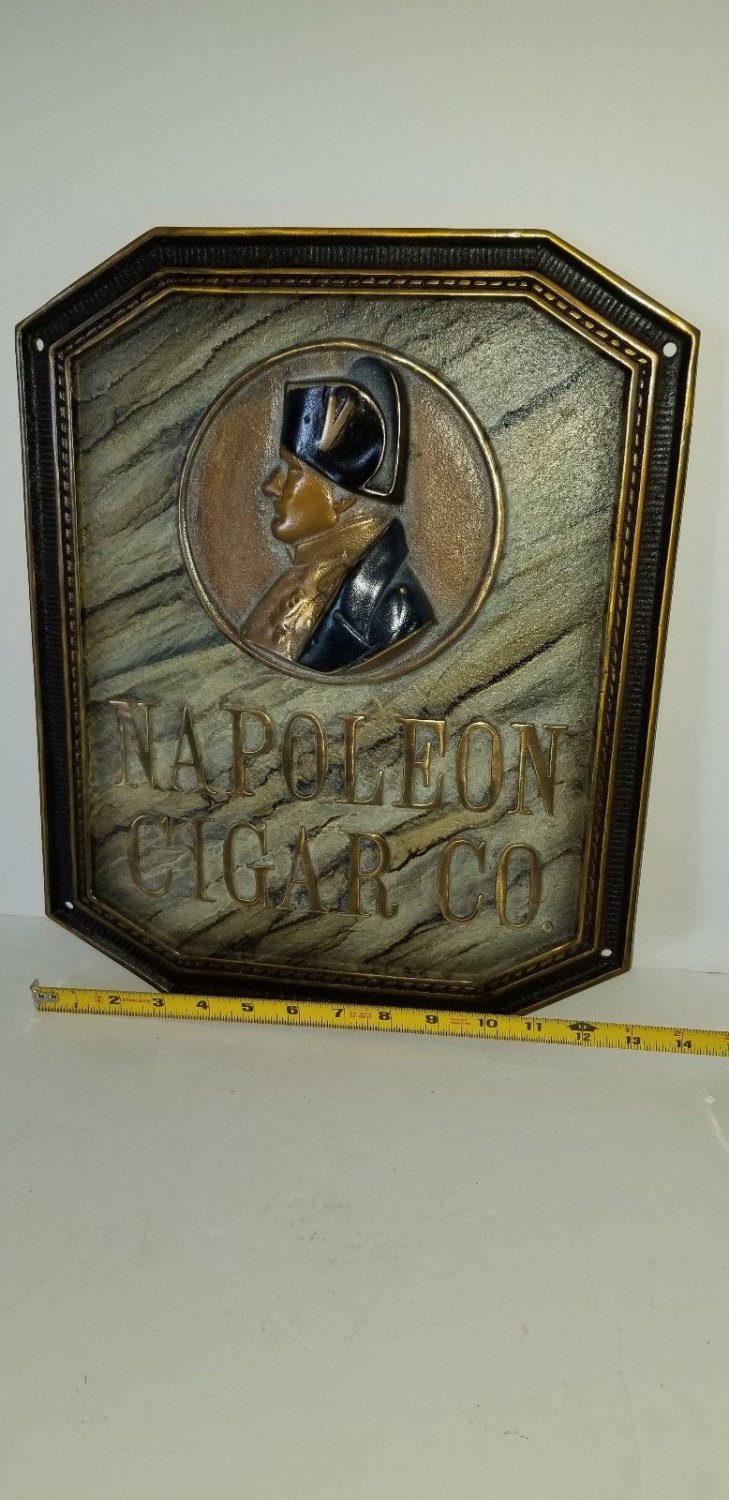 Napoleon Co. Bronze Wall Plaque