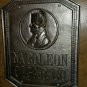 Napoleon Co. Nickel plated Bronze Wall Plaque