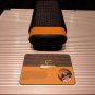 Black & Gold Leather Carrying
