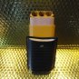 Black & Gold Leather & wood Carrying Case