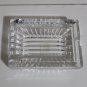 Clear Crystal Rectangle Ashtray