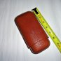 Pheasant tan leather stogie carrying case