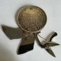 ELOI PERNET FRANCE 1868 SILVER COIN POCKET KNIFE