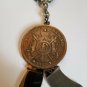 ELOI 5 FRANCS 1867 SILVER COIN POCKET KNIFE