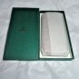 R. D. Gomez Tan Leather Glasses Case