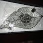 silver plated ashtray