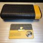 Black & Gold Leather  Carrying Case
