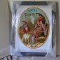 print signed and framed in shiny black frame. 35" x 28" x 1" new