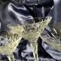 Faberge Crystal D' Arcy Martini Glasses set of 4 in the original presentation case