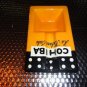 ceramic ashtray handmade measures 7 3/4" L x 4 1/2" W X 2" H
