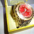 Invicta Subaqua Gold and Red Watch