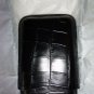 Black Croc Embossed Leather Case