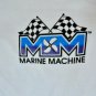 " Who's Steering Your Boat ? " Power Boating Beefy-T Shirt XXXL