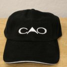CAO Embroidered Black/White baseball cap