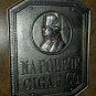 Napoleon Co. Nickel plated Bronze Sign