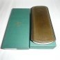 R. D. Gomez Green Leather Glasses Case